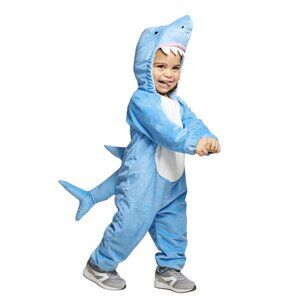 Hyde & EEK! Target Blue White Unisex Boy Girl Shark Halloween Costume, 18-24 Mo